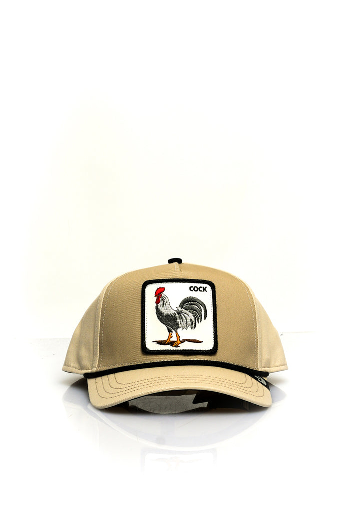 Cappello Unisex Goorin Bros. ANIMAL CAP ALL OVER CANVAS COCK CREAM  ANIMAL CAP ALL OVER CANVASCOCK CREAM Goorin Bros.
