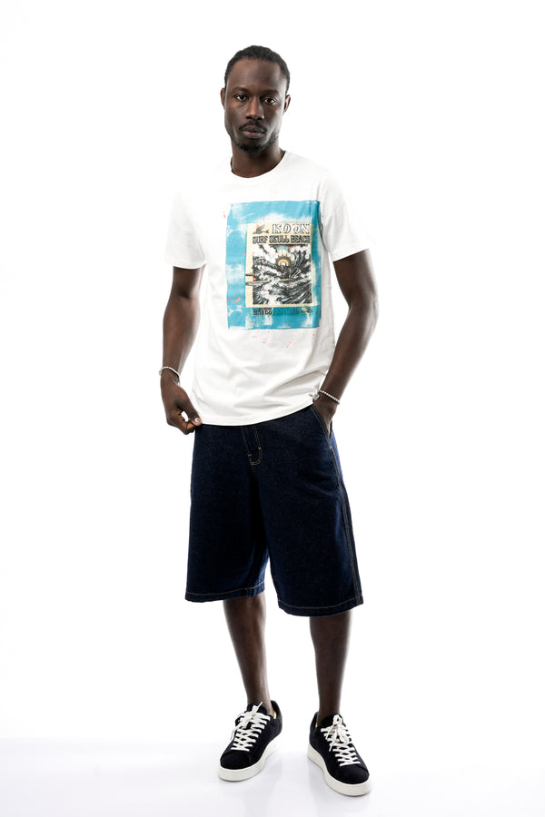 T-shirt Uomo Koon NTS060MP44 BIANCO NTS060MP44 BIANCO Koon 