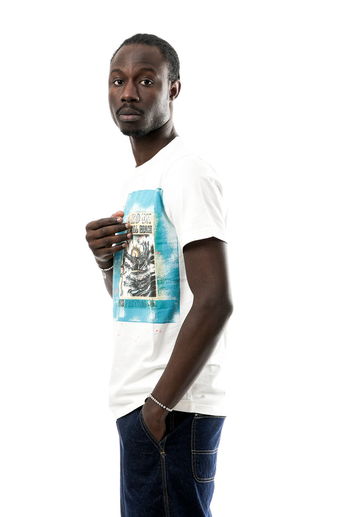 T-shirt Uomo Koon NTS060MP44 BIANCO NTS060MP44 BIANCO Koon 