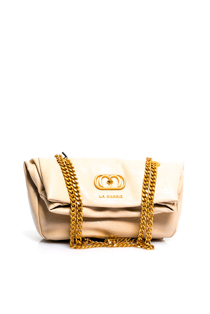 Borsa Donna La Carrie LUMI MINI SHOULDER BAG SYNTHETIC CREAM LUMI MINI SHOULDER BAG SYNTHETIC CREAM La Carrie 