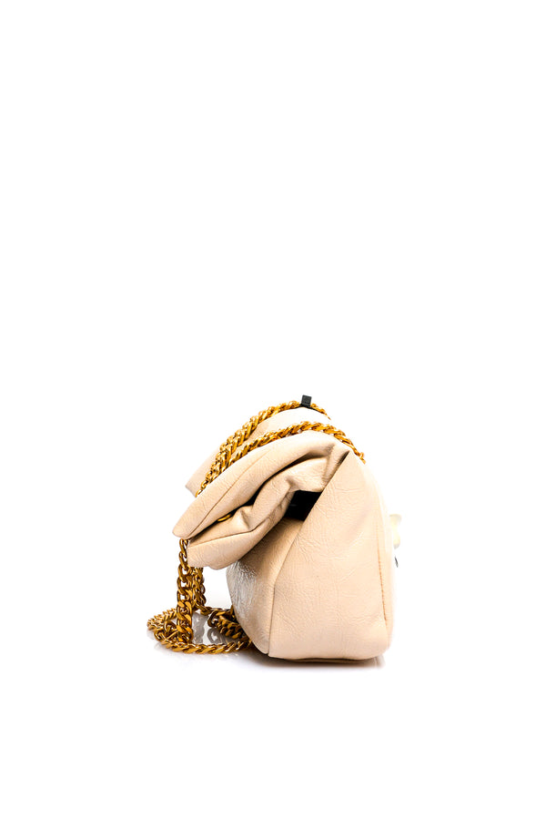 Borsa Donna La Carrie LUMI MINI SHOULDER BAG SYNTHETIC CREAM LUMI MINI SHOULDER BAG SYNTHETIC CREAM La Carrie 