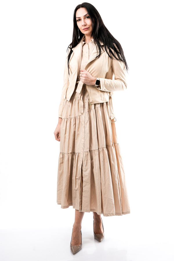 Giubbino Donna No Secrets NS069 NOCCIOLA NS069 NOCCIOLA No Secrets 
