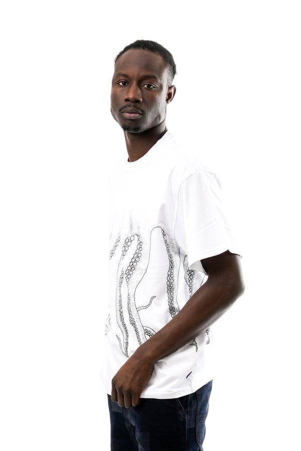 T-shirt Uomo Octopus OTS03 BLACK WHITE OTS03 BLACK WHITE Octopus 