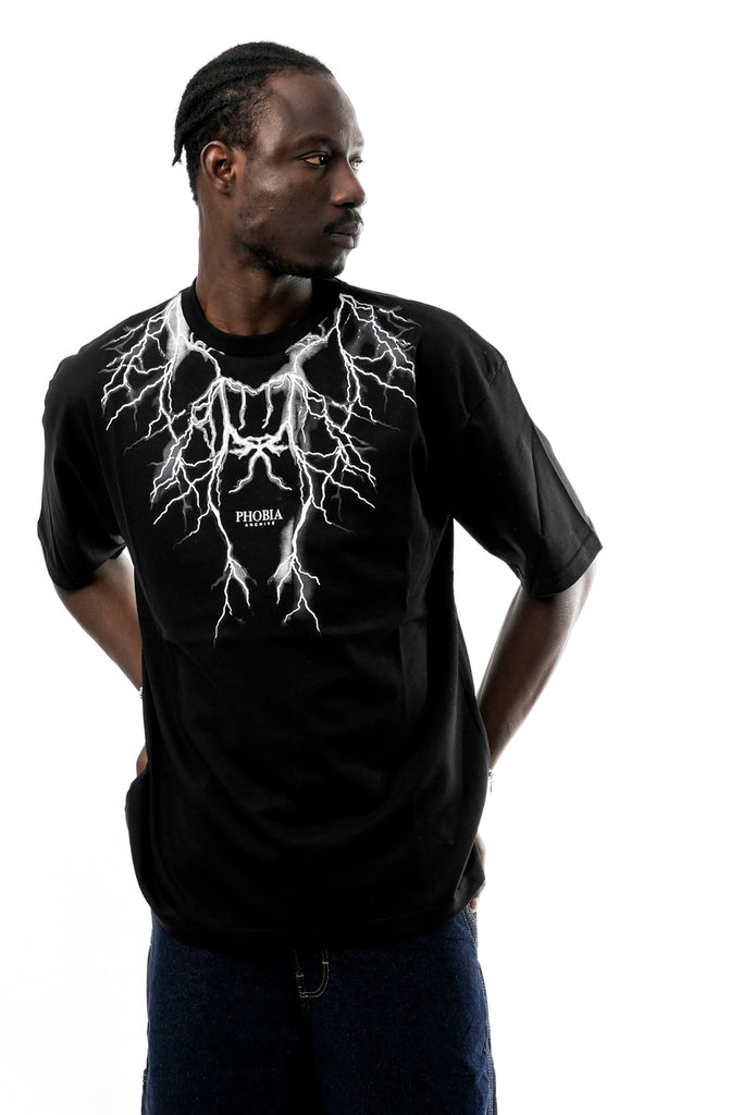 T-shirt Uomo Phobia PH00682GR BLACK PH00682GR BLACK Phobia 