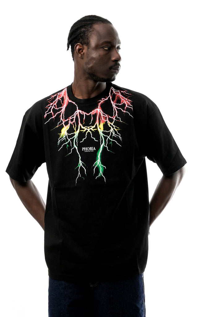 T-shirt Uomo Phobia PH00770 BLACK PH00770 BLACK Phobia 