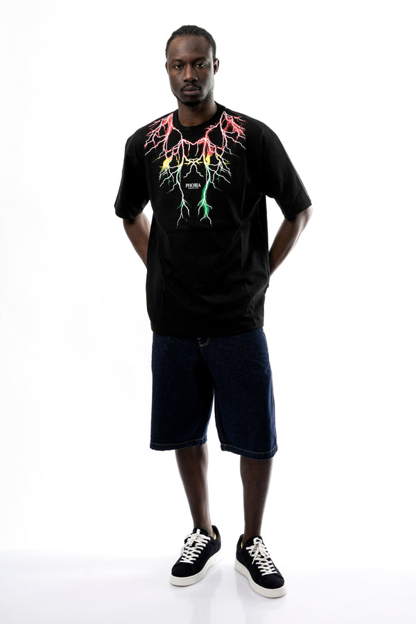 T-shirt Uomo Phobia PH00770 BLACK PH00770 BLACK Phobia 