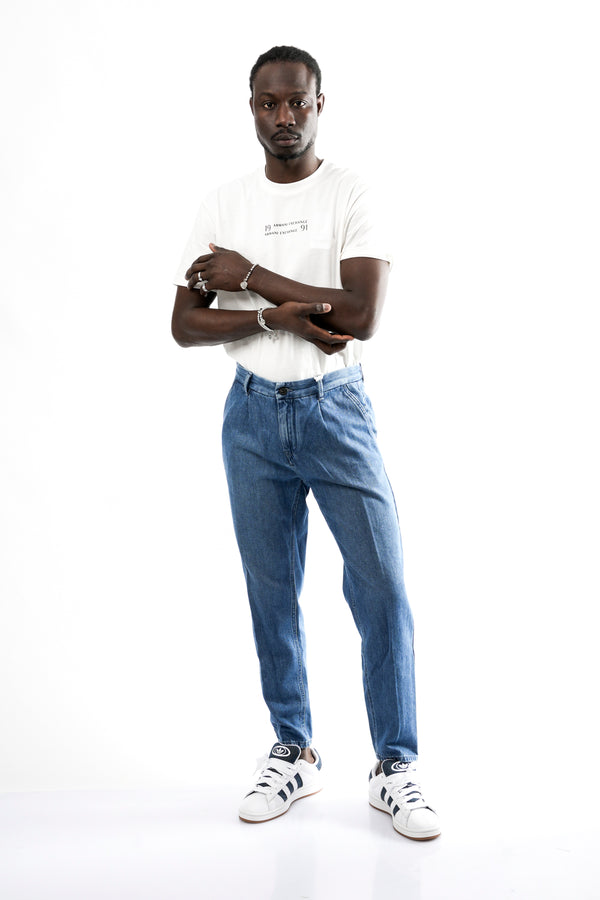 Jeans Uomo Roy Roger  DAY OFF MAN D380 C0999 CLASSIC STONE DAY OFF MAN D380 C0999 CLASSIC STONE Roy Roger 