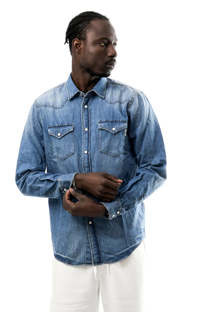 Camicia Uomo Roy Roger  SHIRT MARTIN D664 C0999 KOH SAMUI SHIRT MARTIN D664 C0999 KOH SAMUI Roy Roger 