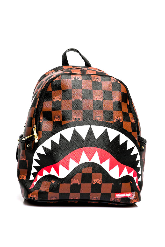 Zaino Unisex Sprayground PEEKING CHARACTER CHECK 910B7511NSZ PEEKING CHARACTER CHECK 910B7511NSZ Sprayground 
