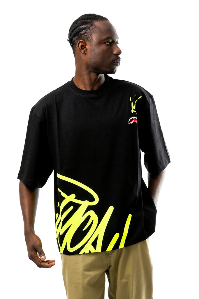 T-shirt Uomo Sprayground SP697 BLK SP697 BLK Sprayground 