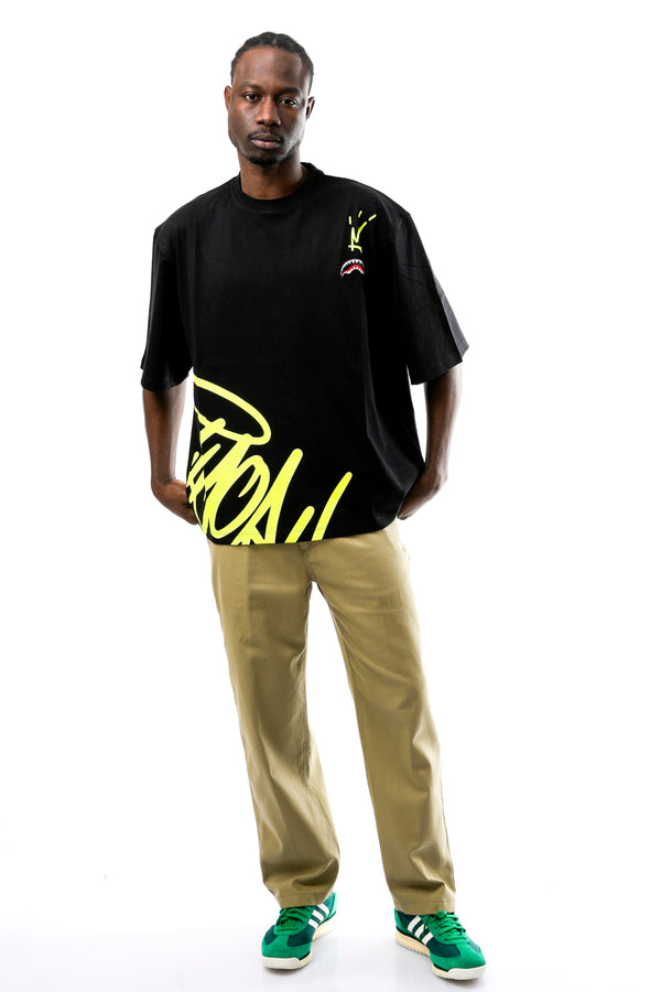 T-shirt Uomo Sprayground SP697 BLK SP697 BLK Sprayground 