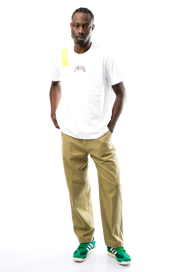 T-shirt Uomo Sprayground SP764 WHITE SP764 WHITE Sprayground 