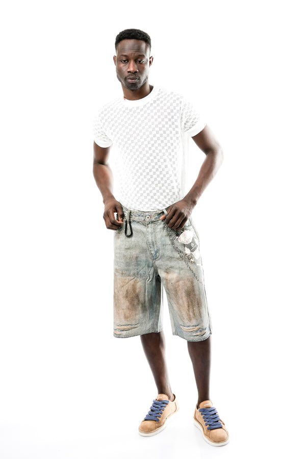 Bermuda Uomo Acupuncture OCEAN FRONT SHORT DENIM BLUE OCEAN FRONT SHORT DENIM BLUE Acupuncture 