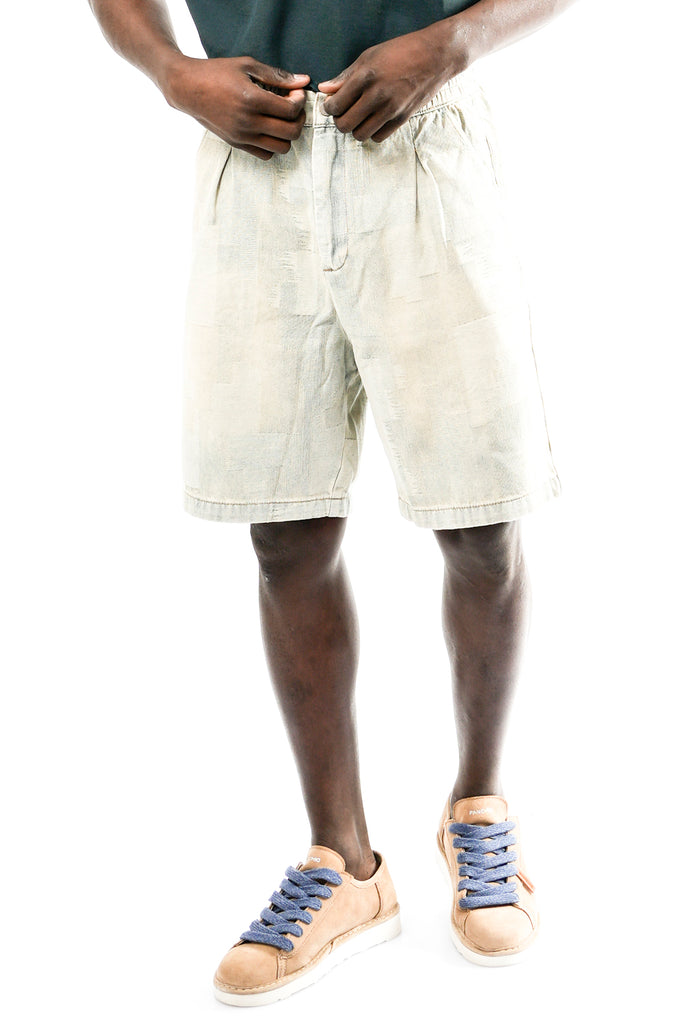 Bermuda Uomo Acupuncture PATCH WORK SHORT BLUE PATCH WORK SHORT BLUE Acupuncture 