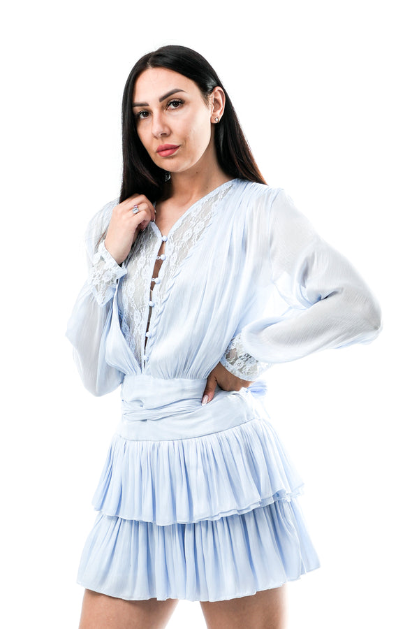 Abito Donna Anna Rock Milano ABITO PIZZO AZZURRO ABITO PIZZO AZZURRO Anna Rock Milano 
