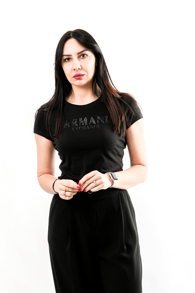 T-shirt Donna Armani Exchange XW002106 AF10356 UC001 XW002106 AF10356 UC001 Armani Exchange 