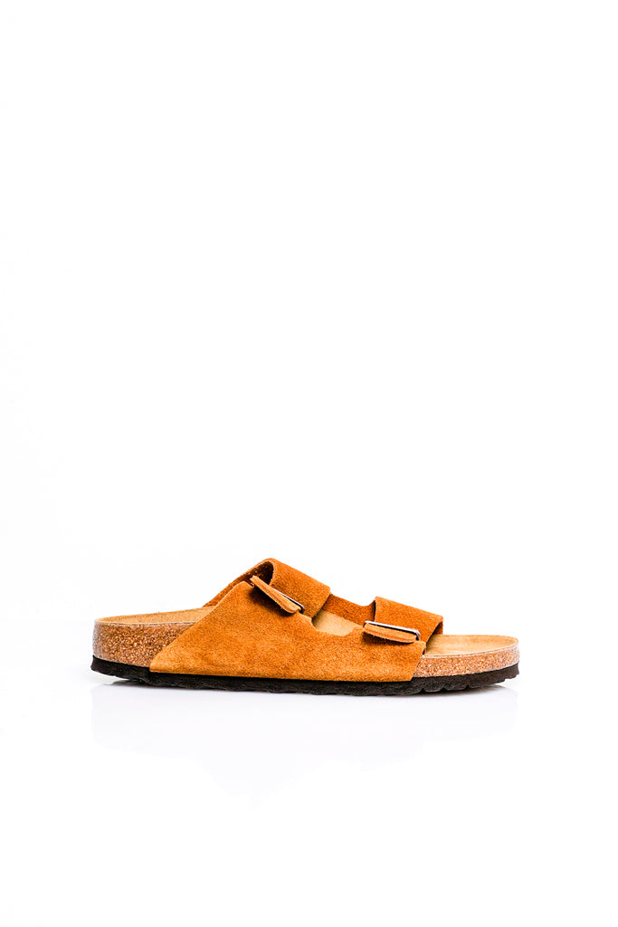 Ciabatta Unisex Birkenstock ARIZONA MINK SUEDE LEATHER 1027162 ARIZONA MINK SUEDE LEATHER 1027162 Birkenstock 