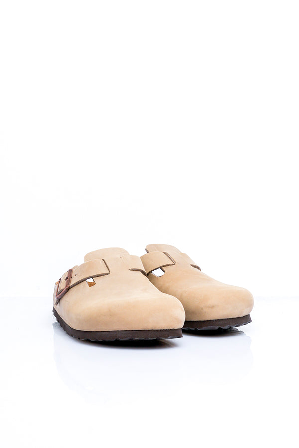 Ciabatta Unisex Birkenstock BOSTON OILED LEATHER 960813 BOSTON OILED LEATHER 960813 Birkenstock 
