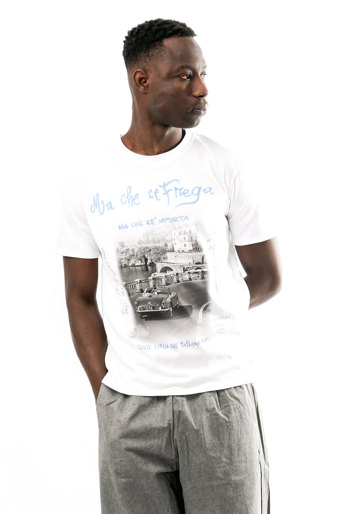 T-shirt Uomo Bob BLAWY VR0397 BIANCA BLAWY VR0397 BIANCA Bob 
