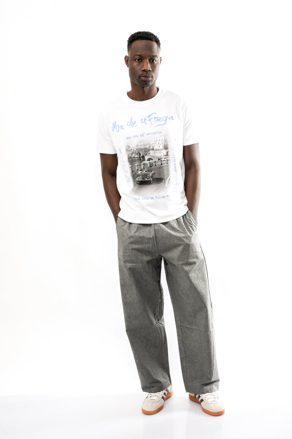 T-shirt Uomo Bob BLAWY VR0397 BIANCA BLAWY VR0397 BIANCA Bob 