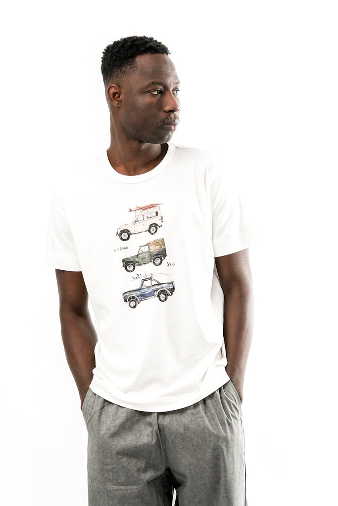 T-shirt Uomo Bob COLOR VR0386 CREMA COLOR VR0386 CREMA Bob 