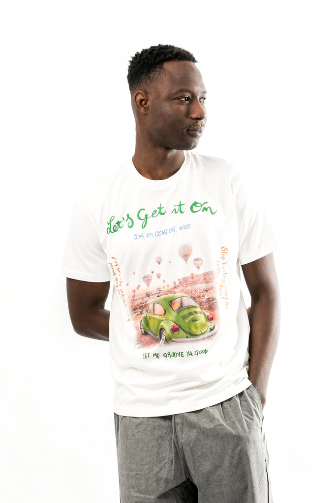 T-shirt Uomo Bob PHOTOS PRINT 82 WHITE PHOTOS PRINT 82 WHITE Bob 