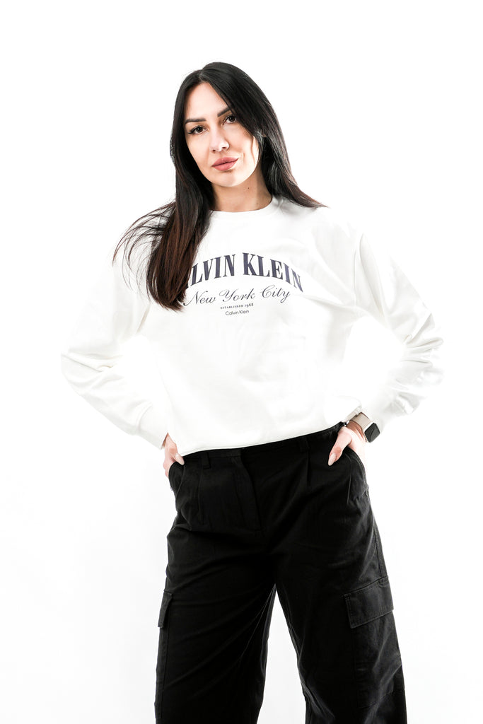 Felpa Donna Calvin Klein LV047F818G YAF LV047F818G YAF Calvin Klein 