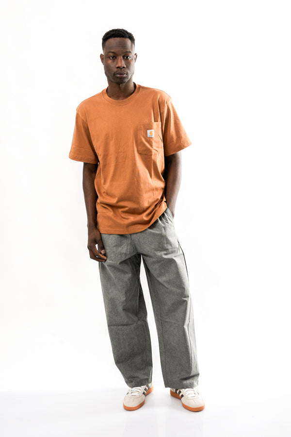 T-shirt Uomo Carhartt 103296 BROWN 103296 BROWN Carhartt 