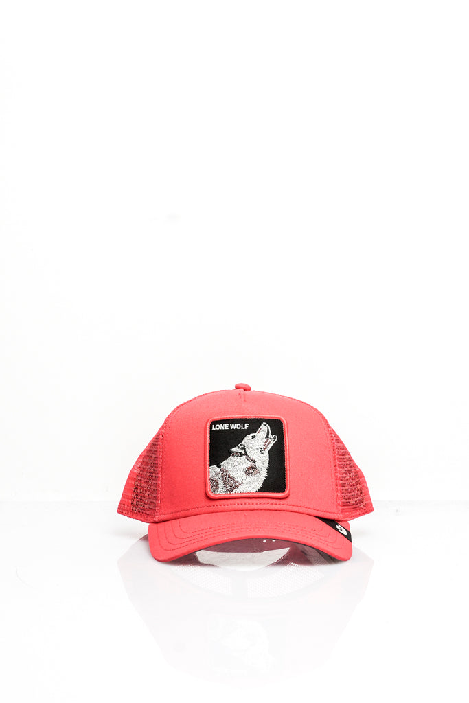 Cappello Unisex Goorin Bros. ANIMAL CAP LONE WOLF RED ANIMAL CAP LONE WOLF RED Goorin Bros. 