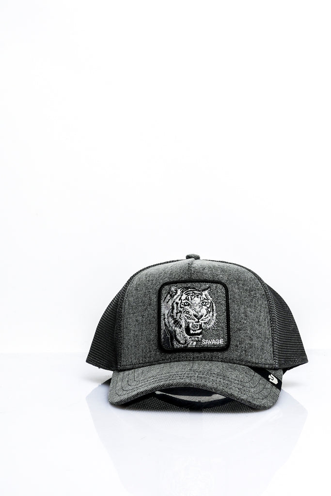 Cappello Unisex Goorin Bros. ANIMAL CAP SAVAGE GRAY DENIM ANIMAL CAP SAVAGE GRAY DENIM Goorin Bros. 