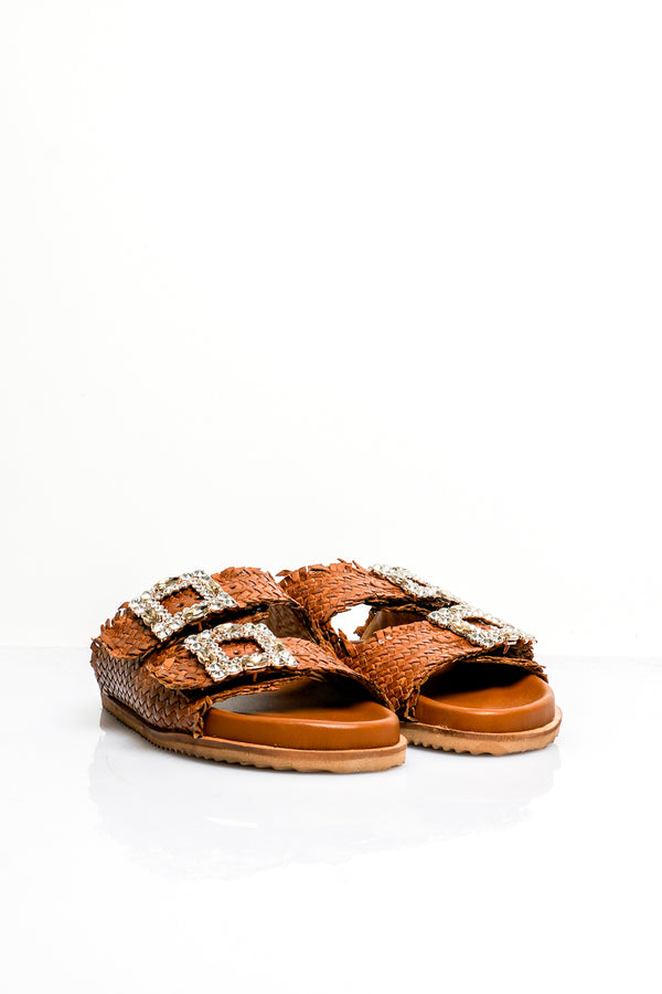 Ciabatta Donna Jiudit 271 INTRECCIATO CUOIO 271 INTRECCIATO CUOIO Jiudit 