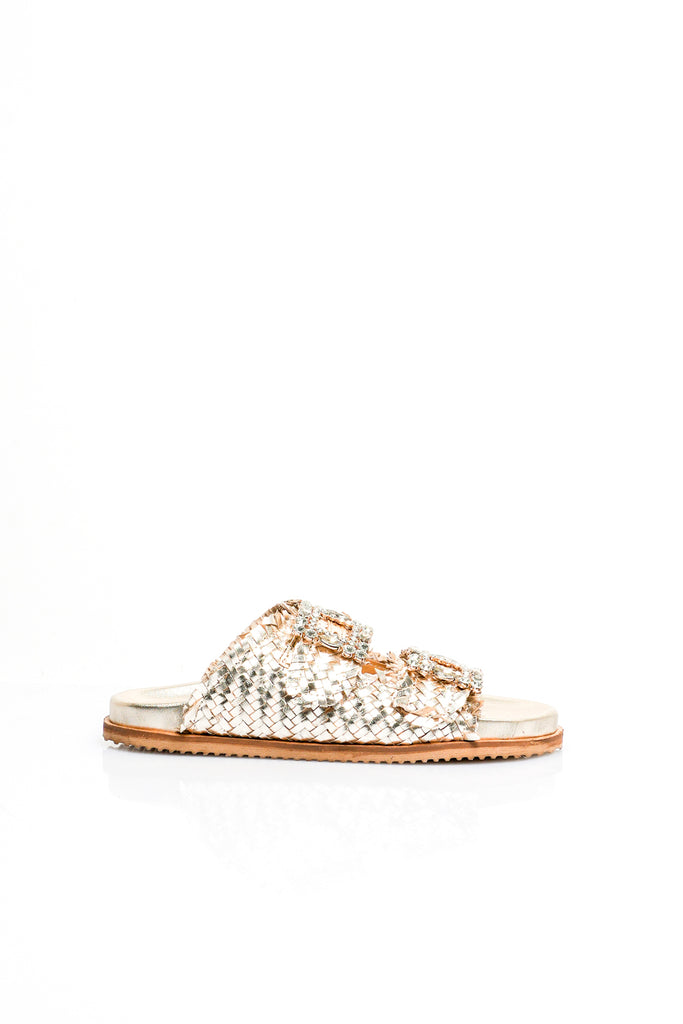 Ciabatta Donna Jiudit 271 INTRECCIATO PLATINO 271 INTRECCIATO PLATINO Jiudit 