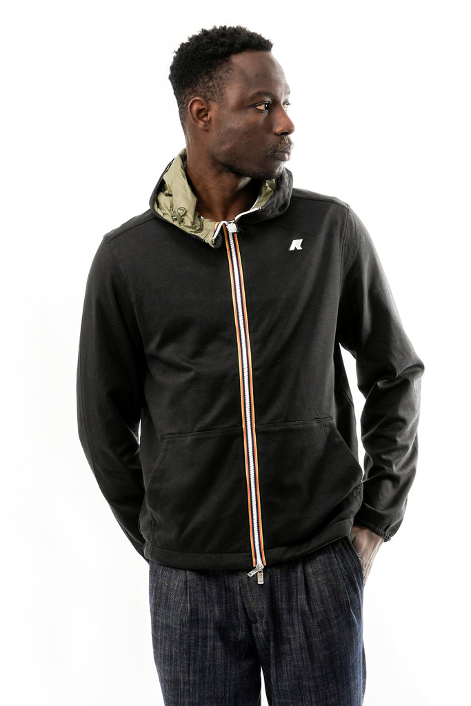 Giubbino Uomo K-way  JAKE DOUBLE INTERLOCK B0R JAKE DOUBLE INTERLOCK B0R K-way 