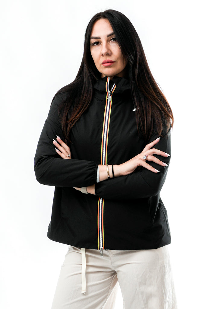 Giubbino Donna K-way  MARGUERITE STRETCH POLY JERSEY K8138PW USY MARGUERITE STRETCH POLY JERSEY K8138PW USY K-way 