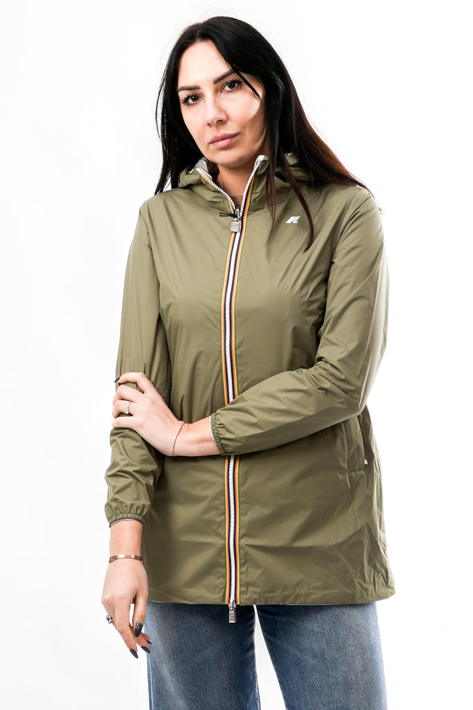 Giubbino Donna K-way  SOPHIE PLUS.2 DOUBLE K7123MW AZU SOPHIE PLUS.2 DOUBLE K7123MW AZU K-way 