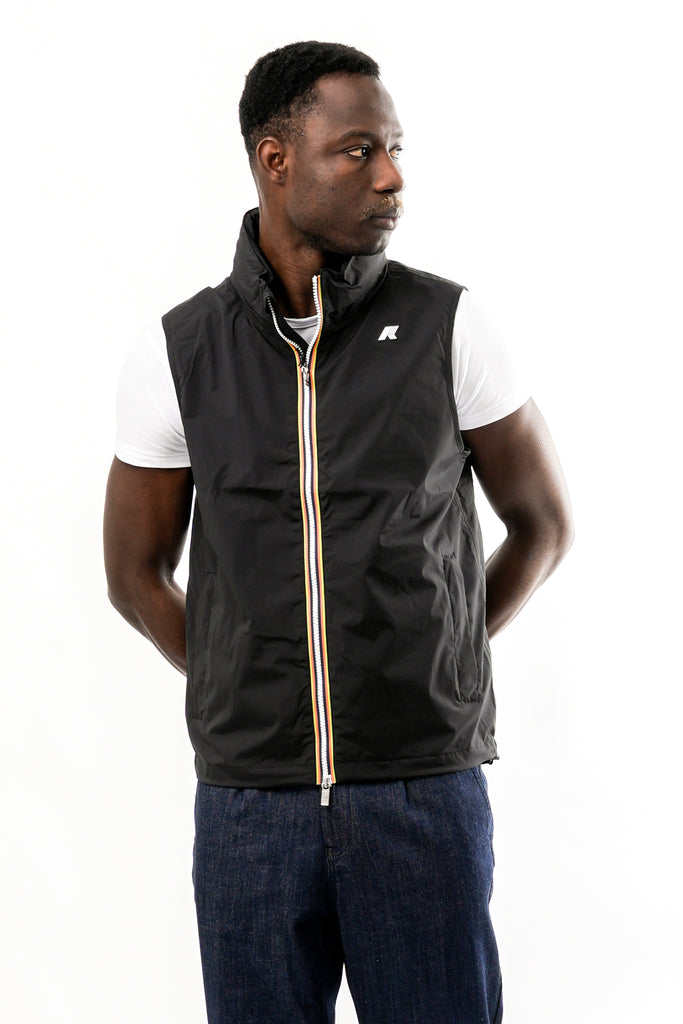 Gilet Uomo K-way  VALEN STRETCH NYLON JERSEY USY VALEN STRETCH NYLON JERSEY USY K-way 