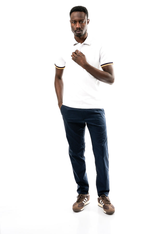 Polo Uomo K-way  VINCENT PIQUE K1125BW 001 VINCENT PIQUE K1125BW 001 K-way 