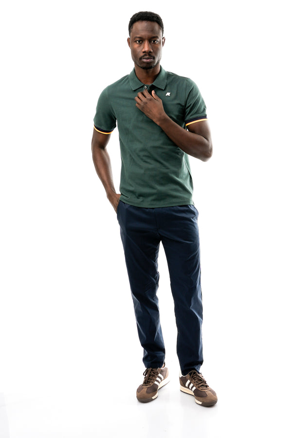 Polo Uomo K-way  VINCENT PIQUE K1125BW 228 VINCENT PIQUE K1125BW 228 K-way 