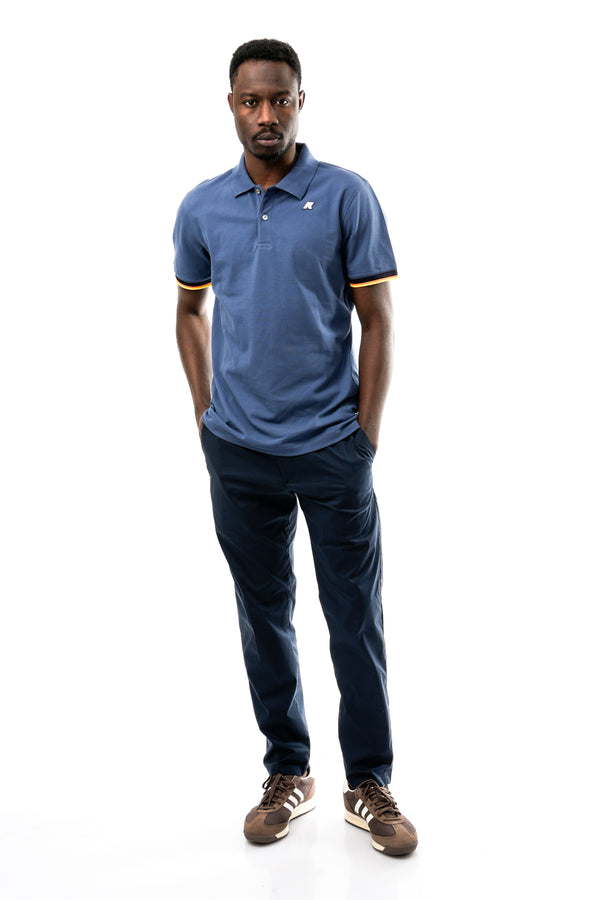 Polo Uomo K-way  VINCENT PIQUE K1125BW B67 VINCENT PIQUE K1125BW B67 K-way 