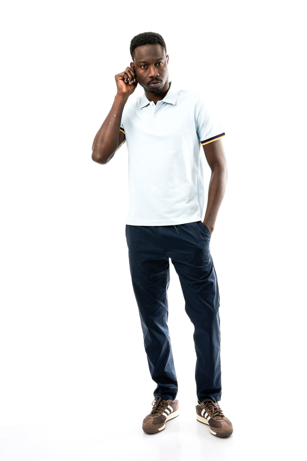 Polo Uomo K-way  VINCENT PIQUE K1125BW D40 VINCENT PIQUE K1125BW D40 K-way 