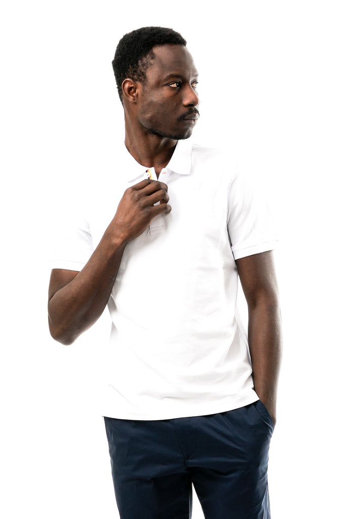 Polo Uomo K-way  VINNIE PIQUE K1125CW 001 VINNIE PIQUE K1125CW 001 K-way 