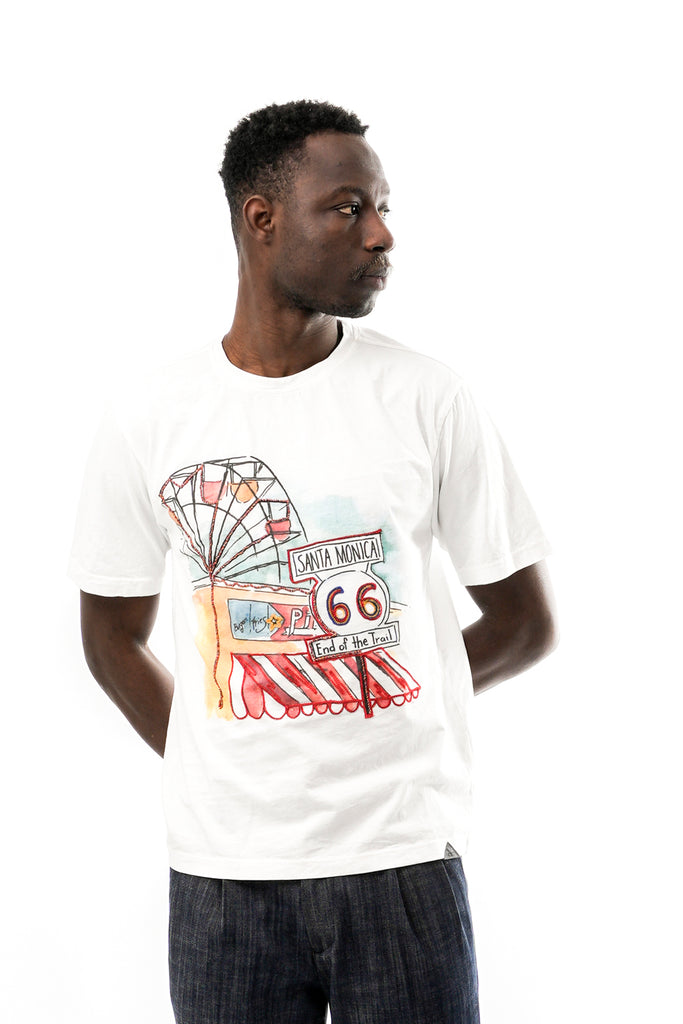 T-shirt Uomo Koon PTS293UP38 BIANCA PTS293UP38 BIANCA Koon 