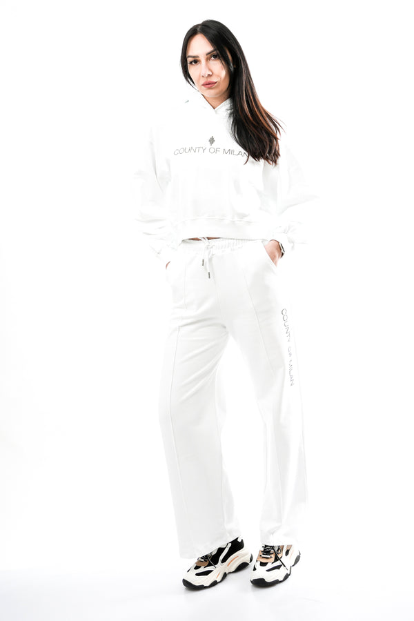 Pantalone tuta Donna Marcelo Burlon County of Milan 26ECM30129 BIANCO 26ECM30129 BIANCO Marcelo Burlon County of Milan 