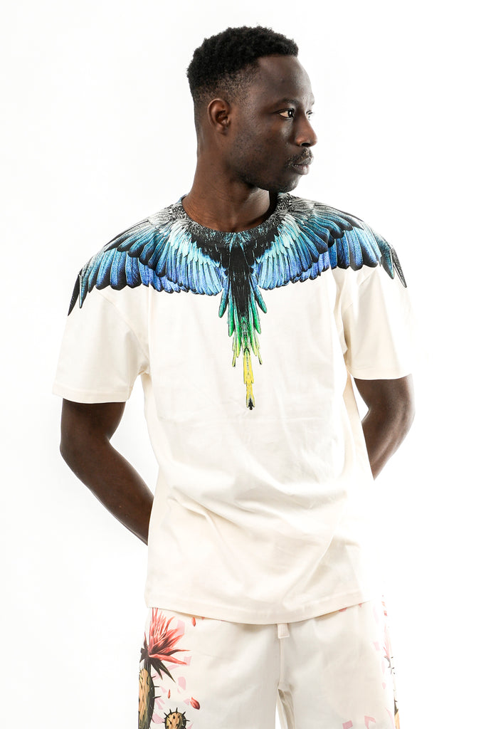 T-shirt Uomo Marcelo Burlon County of Milan S6CMMATH022 412 S6CMMATH022 412 Marcelo Burlon County of Milan 