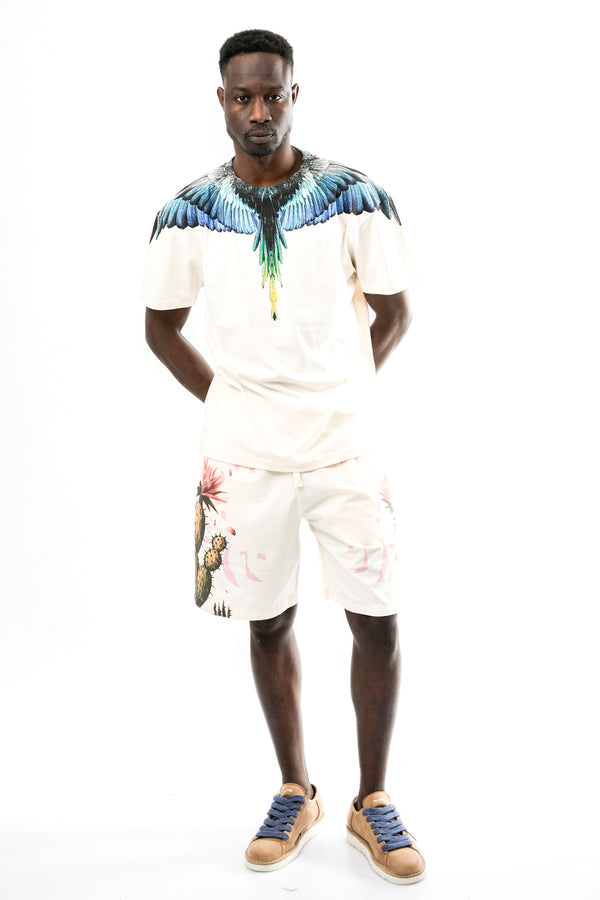T-shirt Uomo Marcelo Burlon County of Milan S6CMMATH022 412 S6CMMATH022 412 Marcelo Burlon County of Milan 
