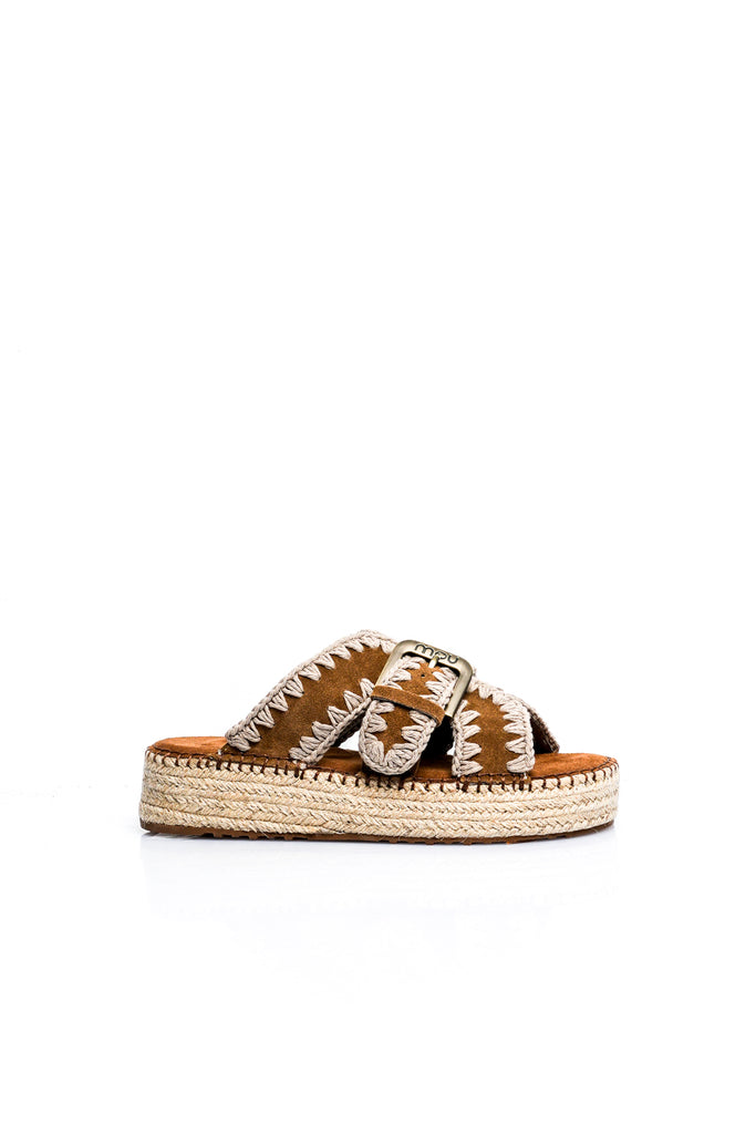 Scarpe Donna Mou JUTE SANDAL MU.SW641003A COG JUTE SANDAL MU.SW641003A COG Mou 