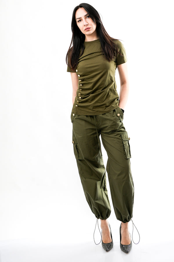 T-shirt Donna No Secrets NS058 FORESTA NS058 FORESTA No Secrets 
