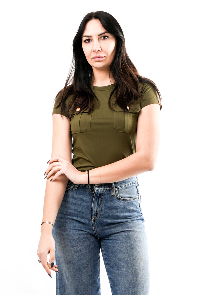 T-shirt Donna No Secrets NS067 FORESTA NS067 FORESTA No Secrets 