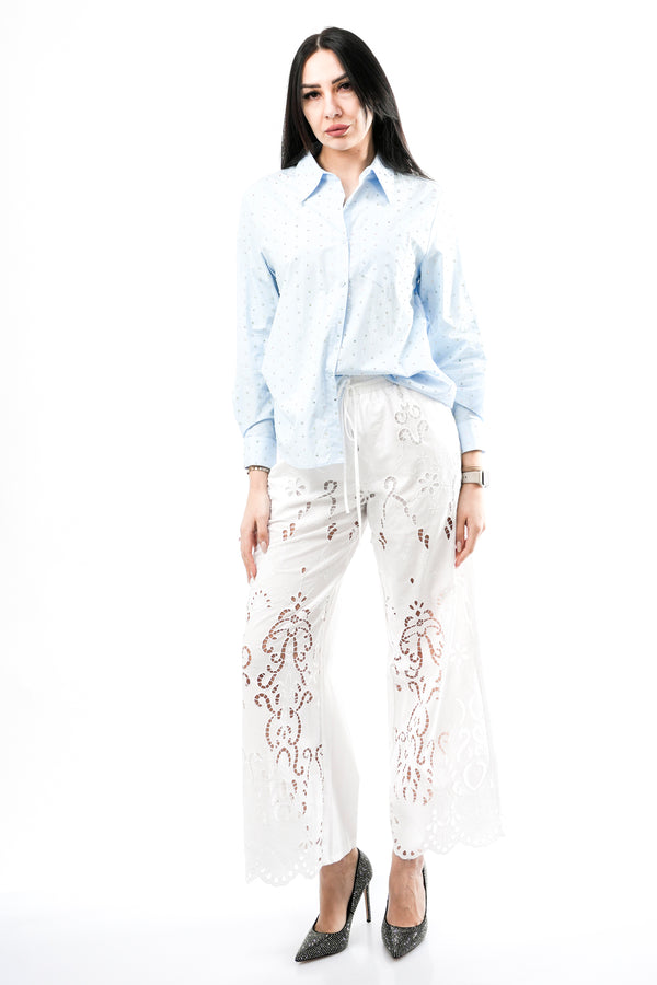 Camicia Donna No Secrets NS117 CELESTE NS117 CELESTE No Secrets 