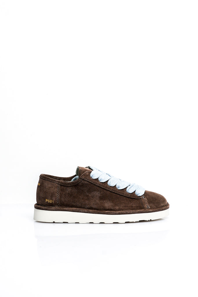 Scarpe Donna Panchic P001 LACE-UP P001W030 SUEDE BROWN P001 LACE-UP P001W030 SUEDE BROWN Panchic 